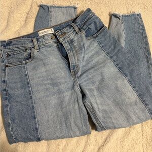 ABERCROMBIE & FITCH Two Tone jeans